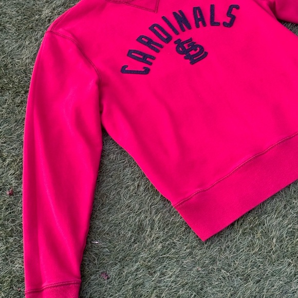 ’47 Brand Women’s Red St. Louis Cardinals Sweatshirt Size M - Picture 9 of 15